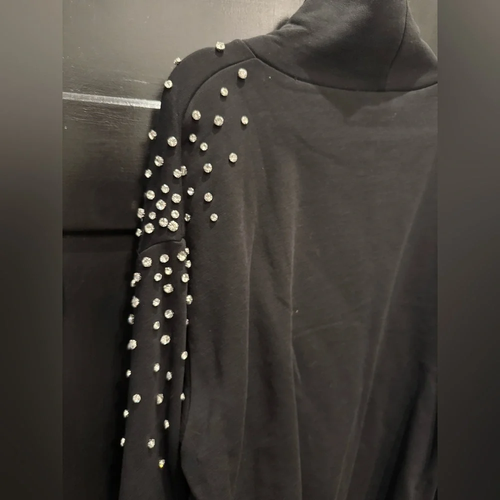 Zara bejeweled sweatshirt - Picture 3 of 5